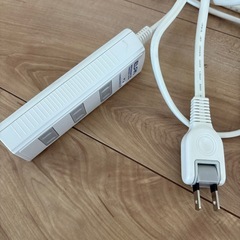 5m 延長コード 4口の画像