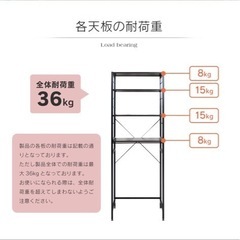 キッチンラック ゴミ箱 レンジ台 60幅 3段 キッチンラック レンジ台 レンジラック 大型レンジ対応 スリム ラック ごみ箱上ラック スライド棚 キッチン ごみ箱 スペパ キッチン収納 ランドリーラック カメオ ドリスの画像