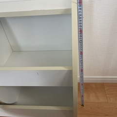 カラーボックス　ホワイト　おもちゃ、洋服収納用の画像