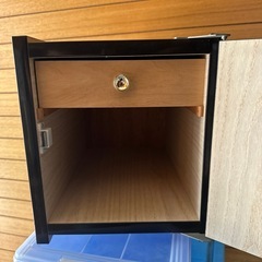 37cm 25cm 28cm 昭和　レトロ　ドア付き　小物入れ　収納の画像