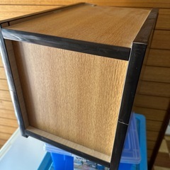 37cm 25cm 28cm 昭和　レトロ　ドア付き　小物入れ　収納の画像