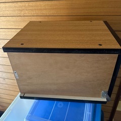 37cm 25cm 28cm 昭和　レトロ　ドア付き　小物入れ　収納の画像