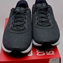 プーマ イージースリップ PUMA Softride Cruise 黒 26cmの画像