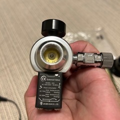 アクアリウム　CO2レギュレーター&ボンベセット　の画像