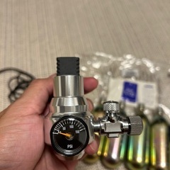 アクアリウム　CO2レギュレーター&ボンベセット　の画像