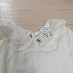 H&M　キッズ　襟付きブラウスの画像