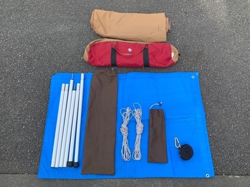 スノーピーク  ヘキサタープLセット　キャンプ