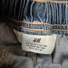 H&Mキッズ　デニムスカートの画像