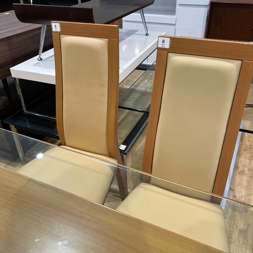 【トレファク神戸南店】★値下げしましたニトリ ダイニング5点セット ライトブラウンです‼︎【取りに来られる方限定】