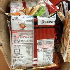 インスタント麺　　昨日届いた　無料の画像