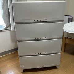 天馬 4段収納チェスト 引取りに来ていただける方 の画像