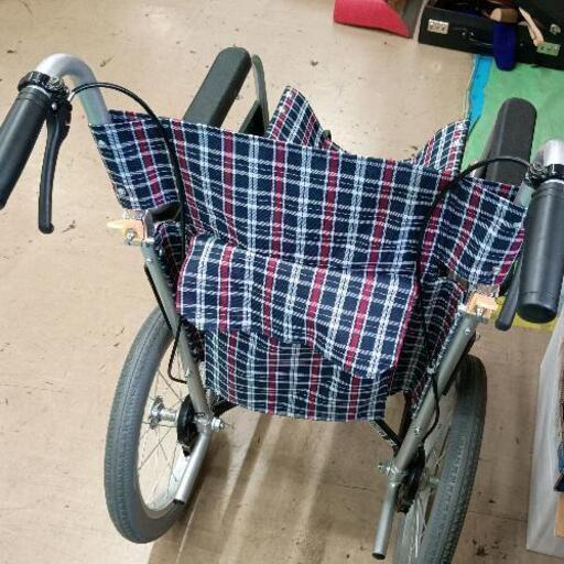 0809-053 日進医療器 介助用折りたたみ車椅子