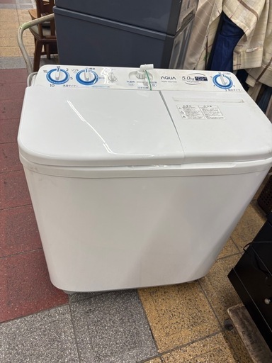 配達可能　2022年　Aqours 2槽式洗濯機