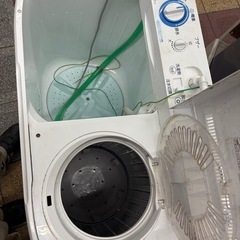 配達可能　2022年　Aqours 2槽式洗濯機の画像