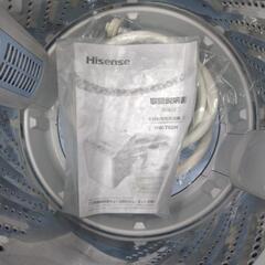 《尼崎市/リサイクルショップドリーム次屋店》★ジモティー割引有★ Hisense 6kg全自動洗濯機 HW-T60H 2023年製 中古品 ☆尼崎市若王寺☆の画像