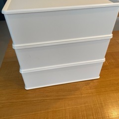 プラボックス　A4ファイル　3ケの画像