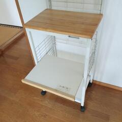 キッチンスチール収納棚(差し上げます)の画像