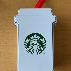 【取引中】スタバ　オーナメント缶（中身なし）の画像
