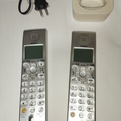 配達発送可能 FAX ファックス　ファクシミリ　コードレス2台付き　SANYO SFX-DW700の画像