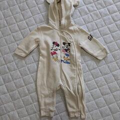 【60サイズ】babyGAP ディズニー ロンパースなど4着の画像