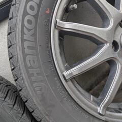 アクア、フィット、ヤリス　スタッドレスタイヤ　175/65R15インチ ハンコック HANKOOK W626 4H10 ホイール4本セットの画像