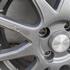 アクア、フィット、ヤリス　スタッドレスタイヤ　175/65R15インチ ハンコック HANKOOK W626 4H10 ホイール4本セットの画像