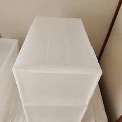 無印良品収納ケース2個セットの画像
