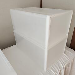無印良品収納ケース2個セットの画像