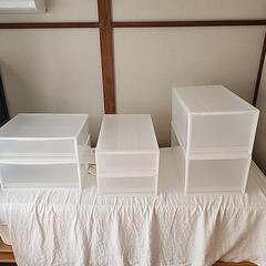 無印良品収納ケース2個セットの画像