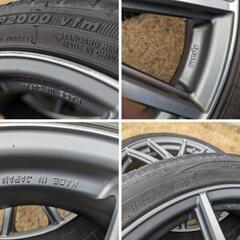 WEDS LEONIS タイヤ付225/40r18の画像