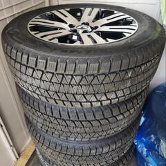 【バリ溝】2023年製タイヤ 225/60/r18 4本アルミセットの画像