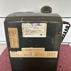中販紅　【Week】ジャンク品　日本電信電話株式会社　公共電話機　PT-4 平成時代　現状渡し　08-09-04の画像