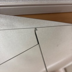 鏡　ミラー　30×30センチ　傷や汚れ、欠けありの画像