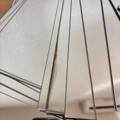 鏡　ミラー　30×30センチ　傷や汚れ、欠けありの画像