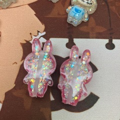 ②LABUBUラブブ。パーツクリアラメ1つ¥40の画像