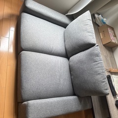 ローソファ2人掛けの画像