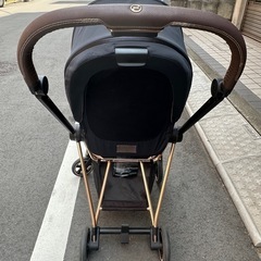 お値下げ可サイベックス　ミオス　ローズゴールドベビーカーの画像