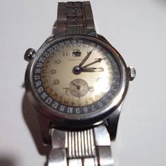 SWISS トリプルデート　ウオッチ ERNEST BOREL Swiss 36mmの画像