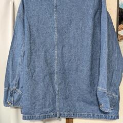 JEANASIS　デニムBIGZIPシャツジャケットの画像