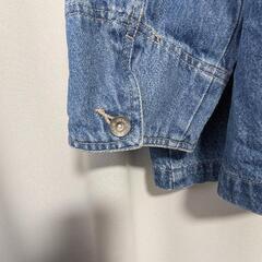 JEANASIS　デニムBIGZIPシャツジャケットの画像