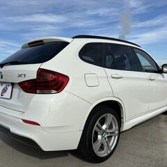 岡山【自社ローン】保証人無可★全国対応★X1【sDrive 18i Mスポーツパッケージ】オークション評価点4.5点/超低走行距離/純正18インチAW/バックカメラ/TV/前席オットマン/ミラー型ETC/フルフラットシート/ルーフレール/フォグランプの画像