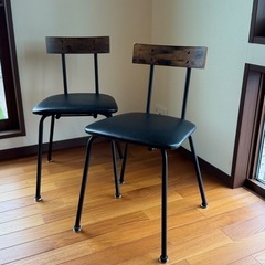 大幅値下げ★椅子付きダイニングテーブル120×70×70の画像
