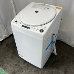 🔥送料設置無料【神奈川/東京】🔥洗濯機　シャープ　8キロ　乾燥付き　一人暮らし　大容量　798の画像