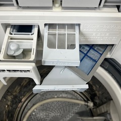 🔥送料設置無料【神奈川/東京】🔥洗濯機　シャープ　8キロ　乾燥付き　一人暮らし　大容量　798の画像