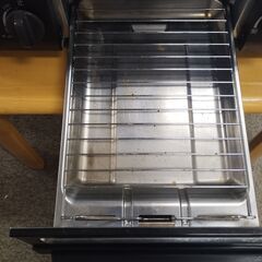 パロマ ガステーブル コンパクト 水無し片面焼き 56cm 都市ガス(12A13A) 左強火 ニュートラルグレー IC-N36BS-L-12A13の画像