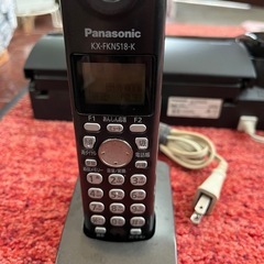 Ｐａｎａｓｏn i c パーソナルファクス　おたっくす　親機📞子機　ブラック‼️の画像