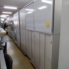●okamura オカムラ 両開き書庫 4236ZZ-Z13 高さ180cm オフィスキャビネット 両開き扉タイプ　オフィス家具 会社 事務所 公民館 店舗の画像
