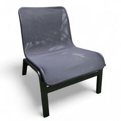 IKEA イケア NOLMYRA ノールミラ パーソナルチェア ラウンジチェア　メッシュ生地 黒の画像