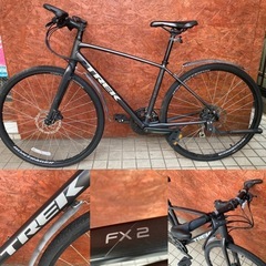 TREK FX2 disc クロスバイク 街乗り、通勤・通学、セカンドバイクにもの画像