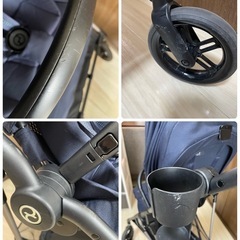 cybex ドリンクホルダー付き サイベックス MELIO メリオ ネイビーの画像